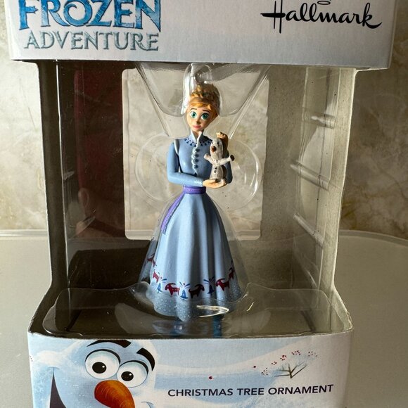 Hallmark Other - Disney Frozen Adventure Hallmark Olafs Christmas Tree Ornament with Anna & Olaf